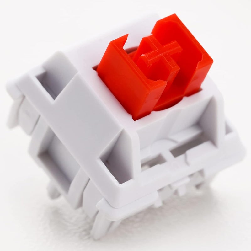 MELETRIX WS Red Mechanical Keyboard Linear Lubed Switches(35 Pcs) - Image 1